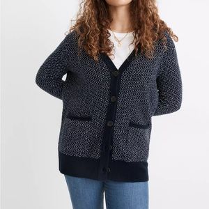 Madewell Maysfield Cardigan Sweater in Coziest Yarn